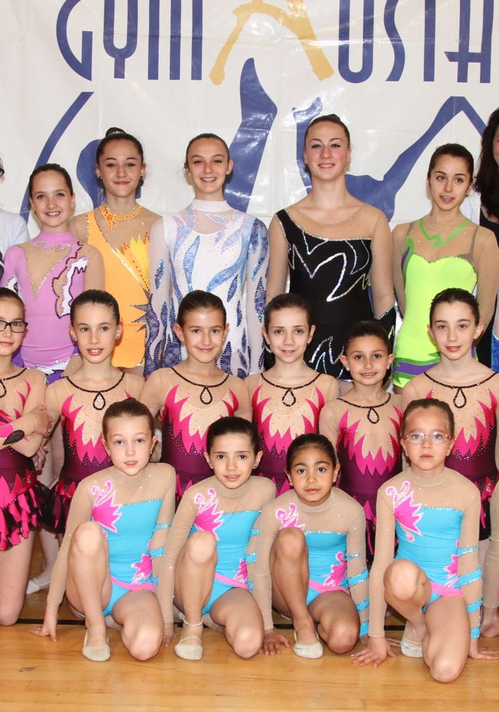 Le atlete della Ritmica Agonistica