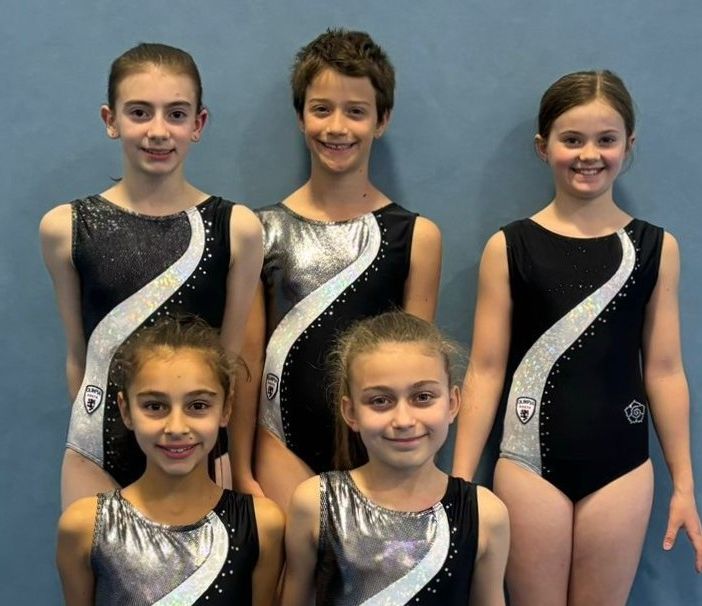 Ginnastica AF: Le giovanissime Silver Olimpia Aosta a biella per il campionato di squadra