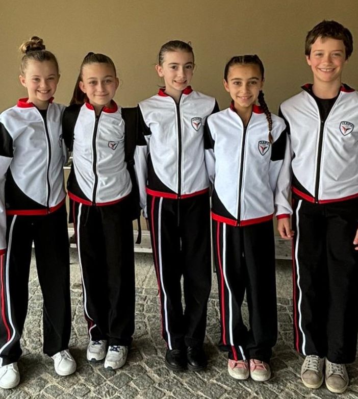 Alice Coutandin, Martina Fusetti, Anna Stella Neyroz, Luna Donatelli e Cloe Tampieri