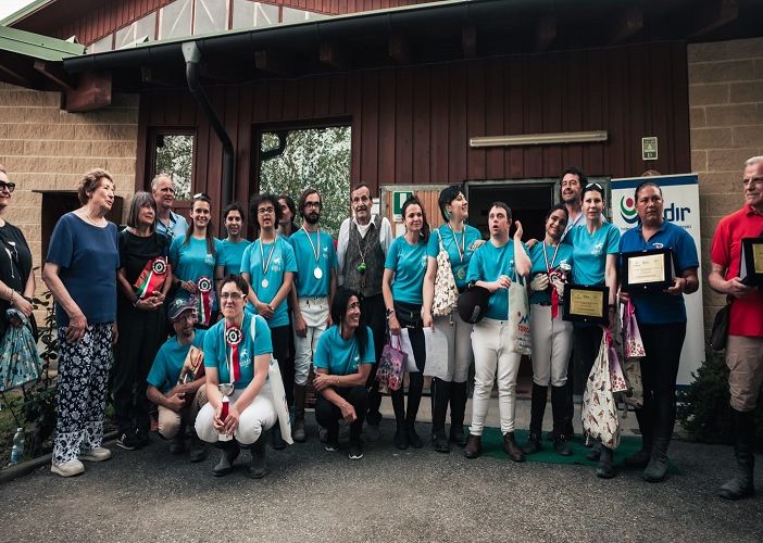 La squadra Avres Onlus al completo