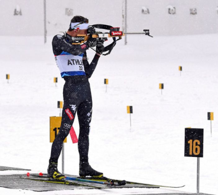Biathlon: Thierry Chenal bene al tiro male sugli sci finisce 65° nella Sprint di Anterselva