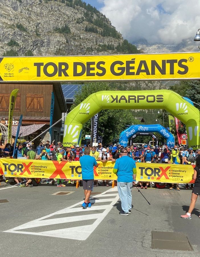 TORX: Tutti in gara gli 823 atleti del Tor des Geants -  IL VIDEO