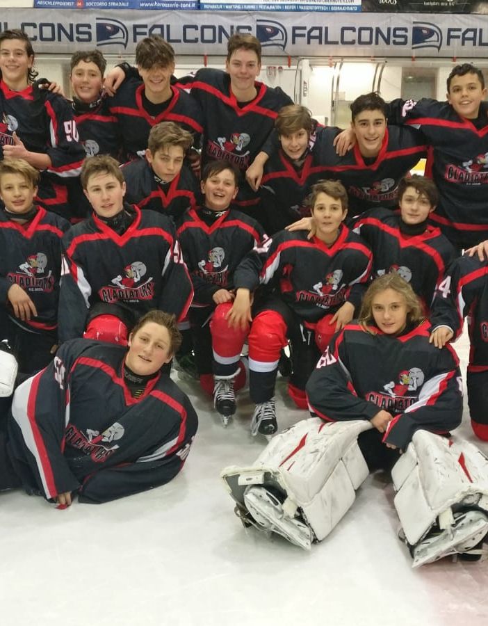 Hokey ghiaccio: U15; partenza sprint per i Gladiators a Bressanone