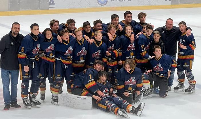 Hockey ghiaccio: Gladiators under 15 vincono facile contro il Real Torino