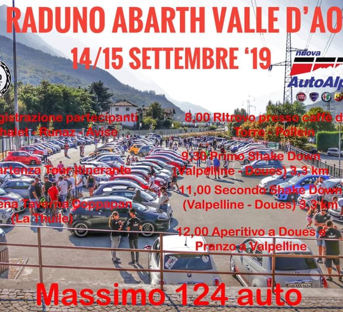 Automobilismo: A Doues e Valpelline si radunano le mitiche Abarth
