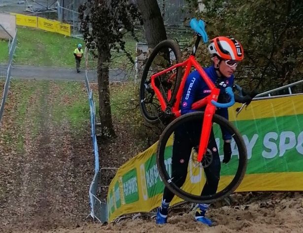 Filippo Agostinacchio in azione