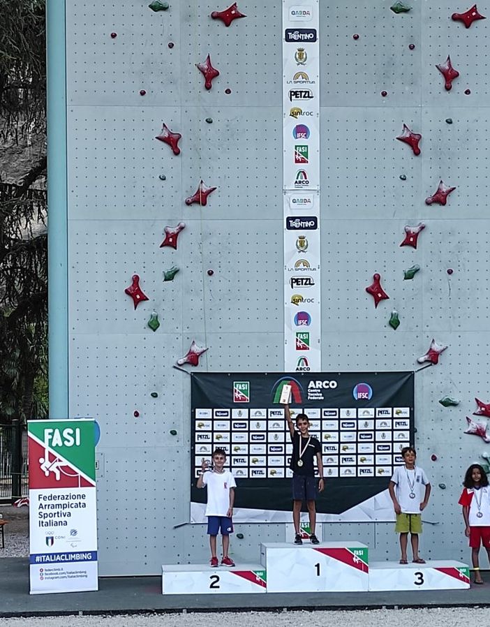 Arrampicata: Storico argento nei campionati giovanili