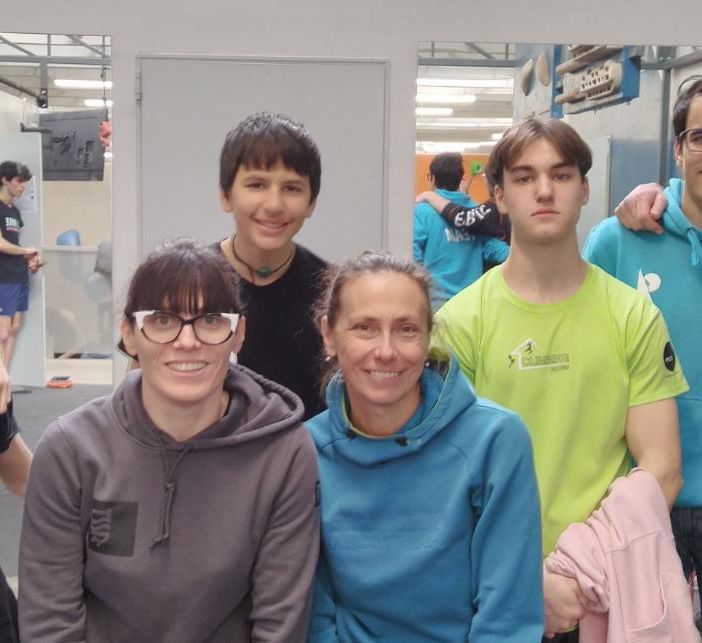 Da sn: Miriam Pramotton, Alessia Raspo, Giacomo Zaninetti (dietro), Michael Fassino, Antonio Charrere, Federico Deleonard, Greta Baccon.