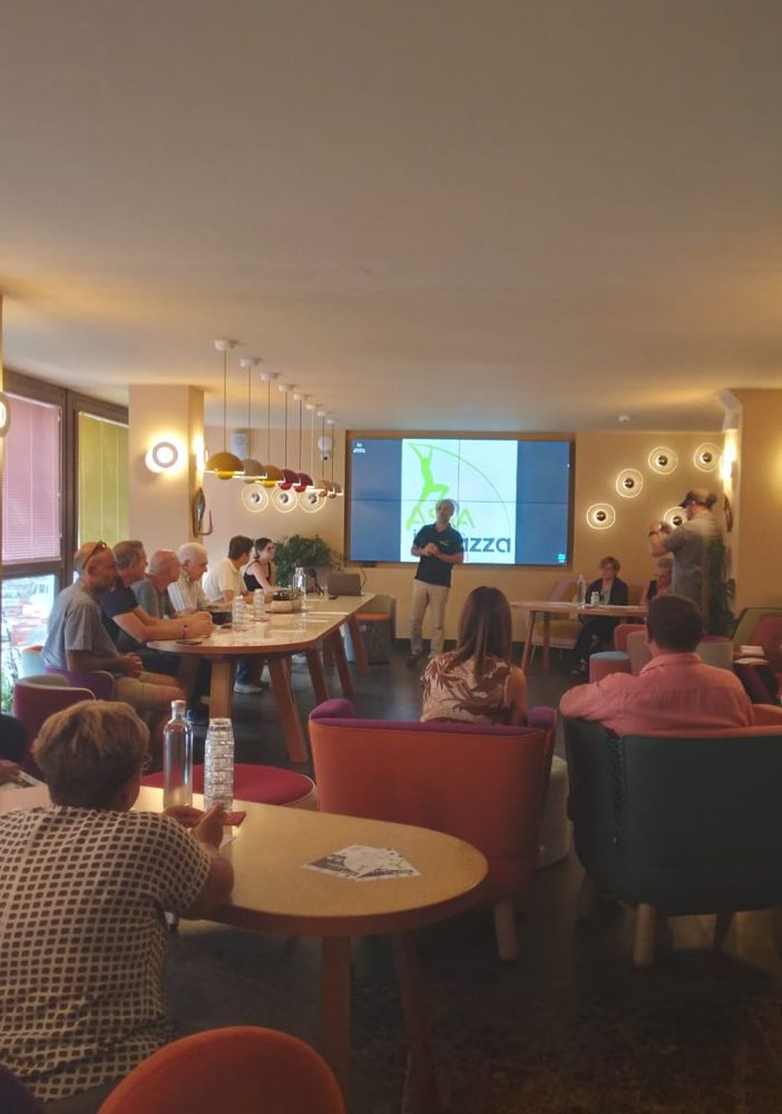 Un momento della presentazione