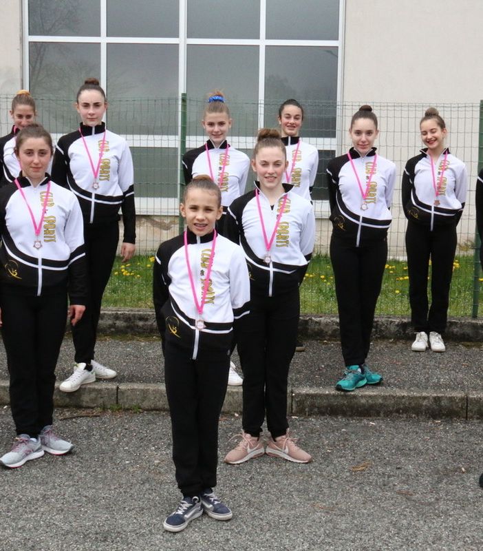 Le ragazze del Club des Sports in gara a Candelo (credit Acmediapress