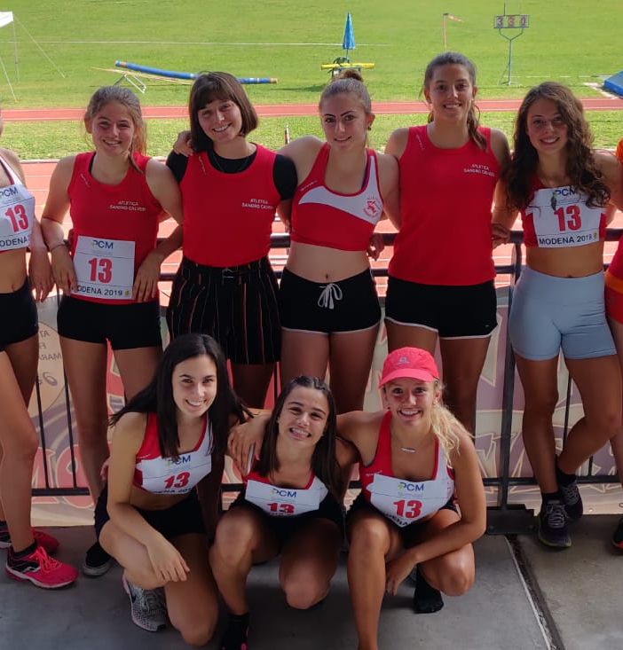 Atletica: Calvesi femminile a Modena 13/ma finale b societari