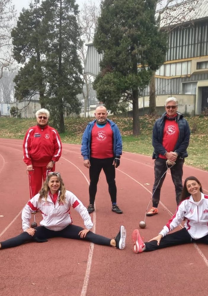 Atletica: I Master della Calvesi ai regionali invernali di lancio
