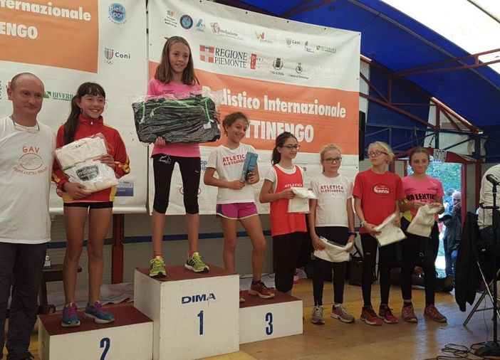 Corinne Beltrami sul podio