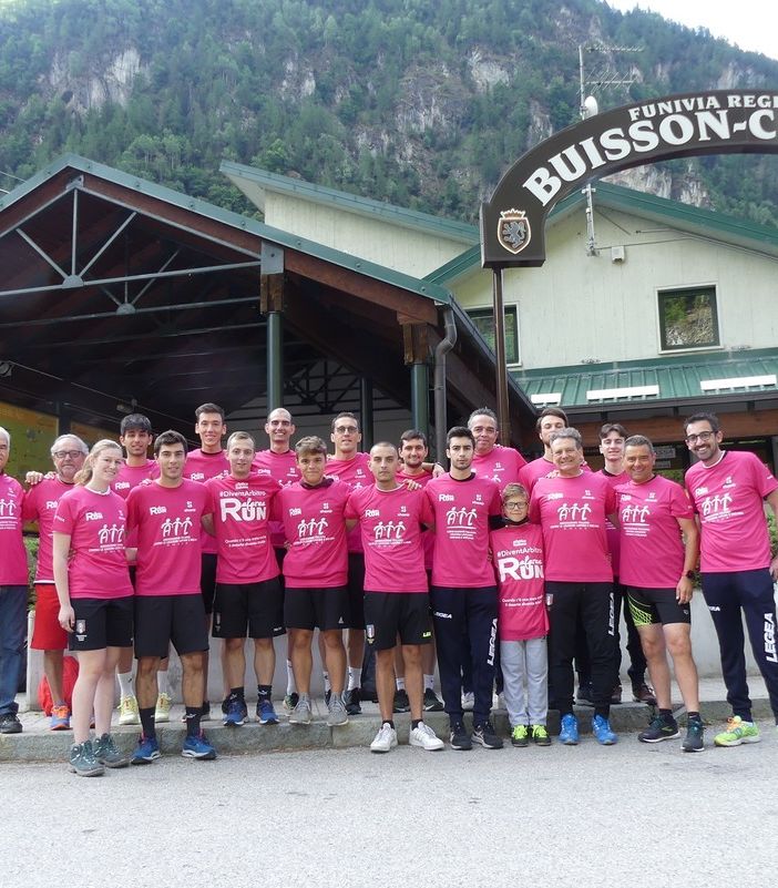Trail: L'Antey Saint André-Chamois in memoria di Loris Azzaro