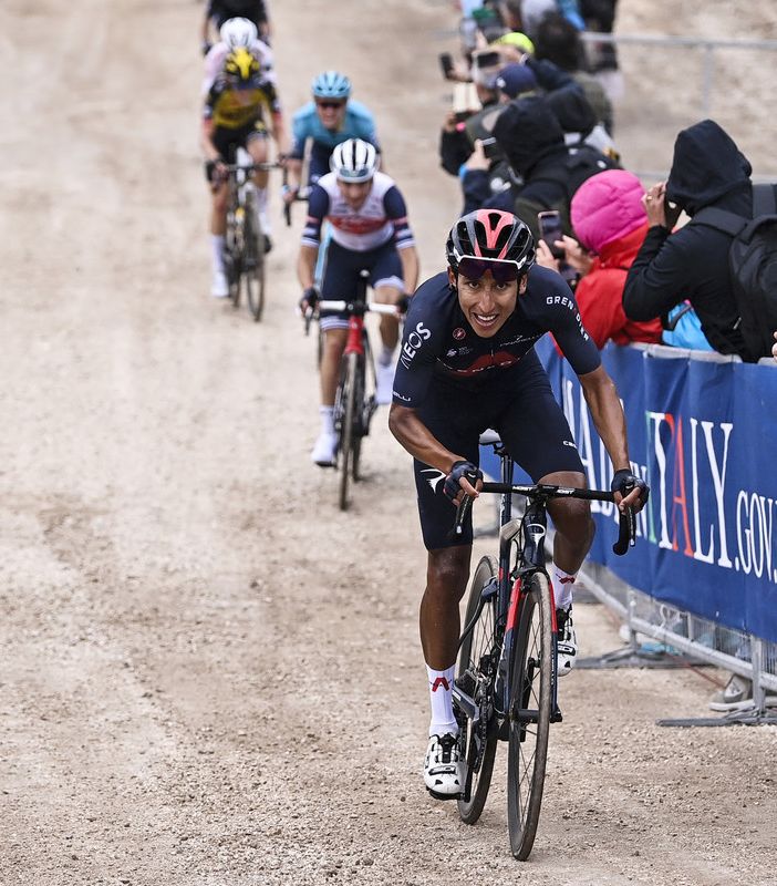 BERNAL: TAPPA E MAGLIA A CAMPO FELICE