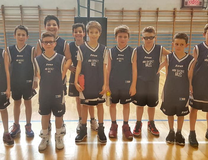 La formazione del Minibasket Nus