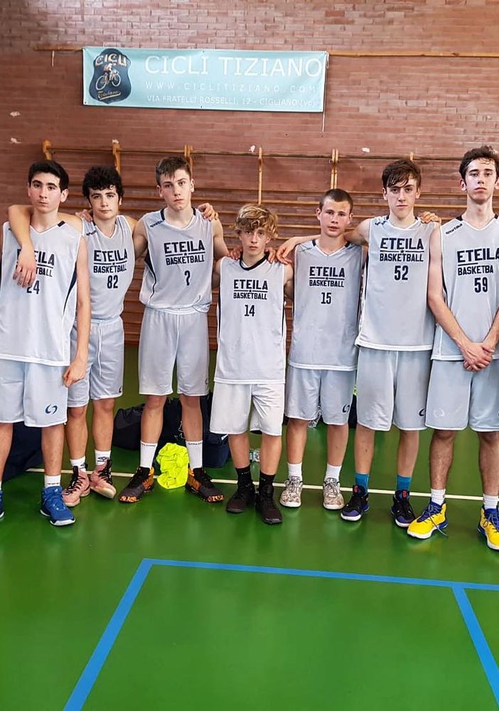 Basket: Dura sconfitta per l'U16 Eteila Basket contro il Vercelli