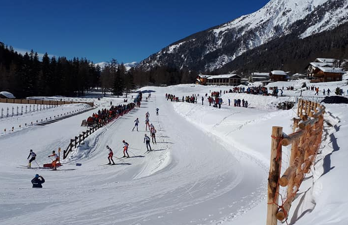 CpI Biathlon: cinque podi rossoneri nella Mass start di Bionaz