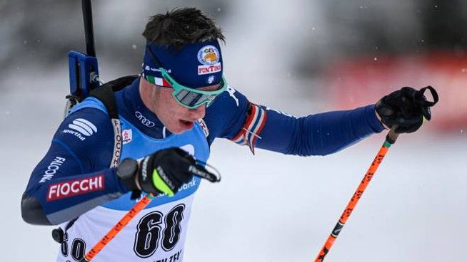 Didier Biona in versione invernale