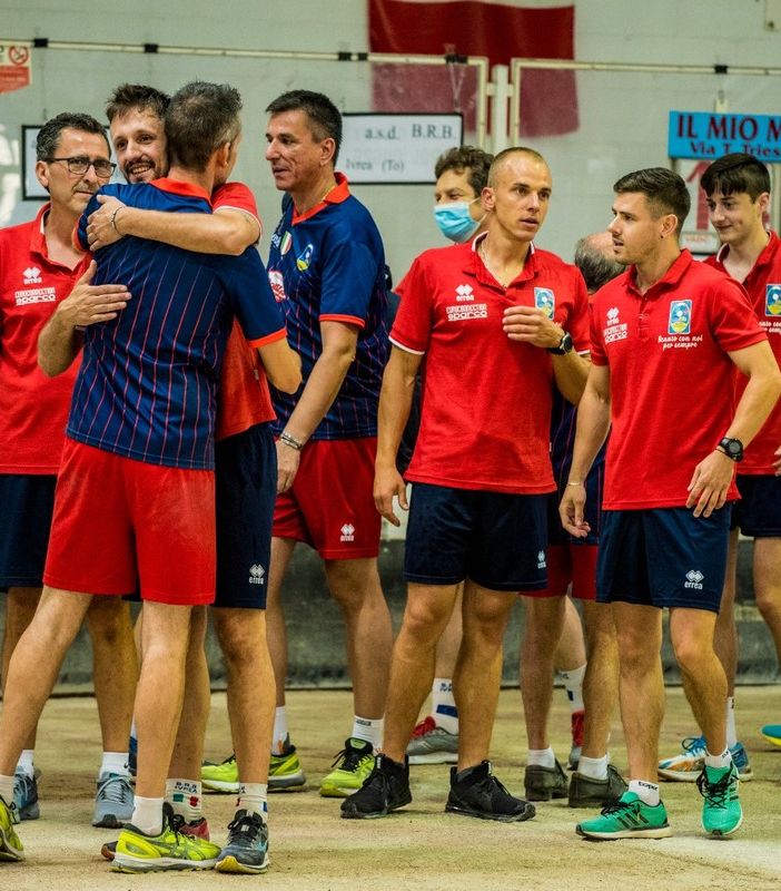 Bocce: A Loano la BRB Ivrea festeggia lo scudetto