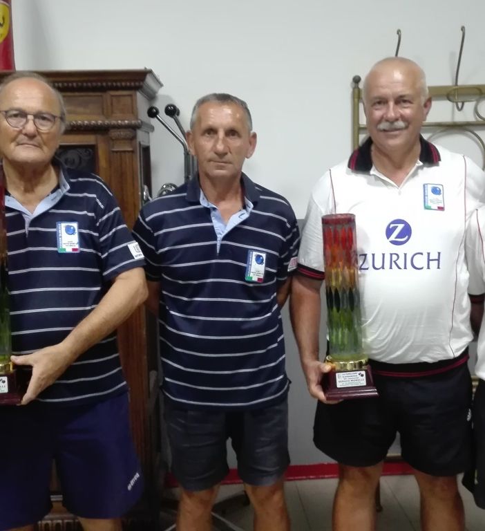 Da sn Mauro Mongiovetto, Luca Licata, Carlo Negro e Massimo Cardano