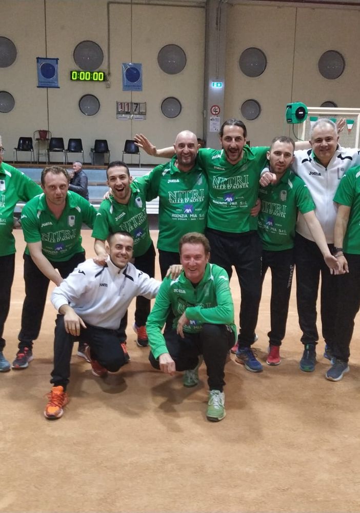 Bocce: Contoz-Nitri promossa in serie A