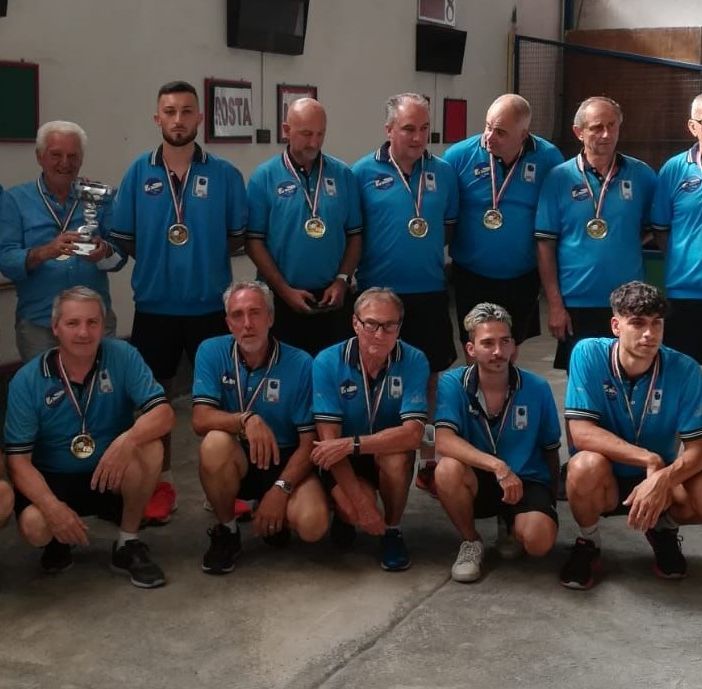 Bocce: La valdostana Nus si gode il salto in serie A