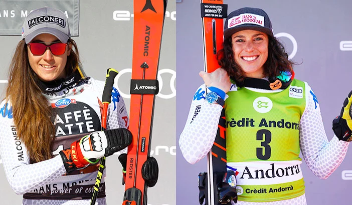Sci: Brignone in allenamento a Livigno