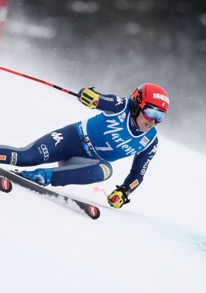 Federica Brignone in azione