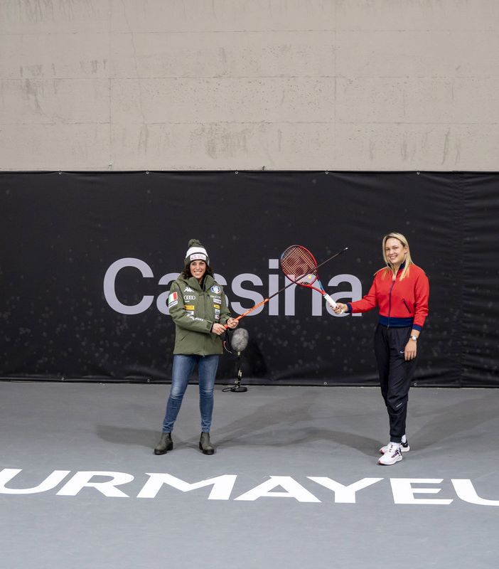 Gemellaggio 'mondiale' a Courmayeur tennis e sci