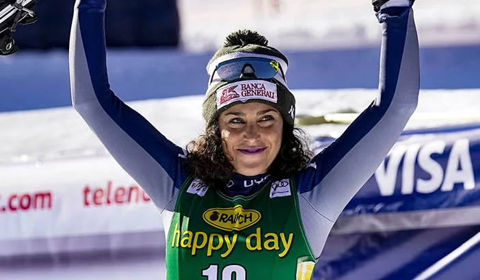 Brignone: &quot;La mia prima coppa, che emozione! Adesso preparo lo sprint finale&quot;