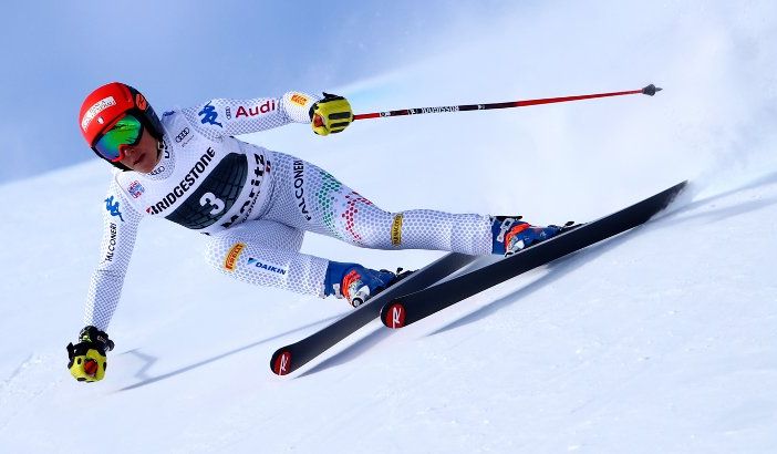 Federica Brignone a Saint Moritz