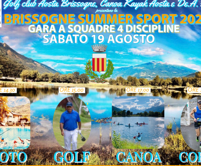 Brissogne Summer Sport 2023: tutto pronto per il grande evento