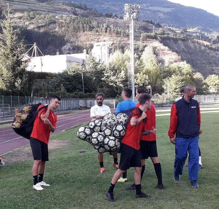 Terminato l'allenamento estivo per l'Aygreville