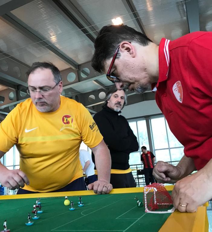Francesco Zolfanelli impegnato nel Gran Slam di Benevento