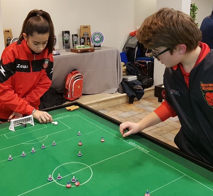 Calcio tavolo: Vittoria di Julia Filippella Categoria Subbuteo Youth.