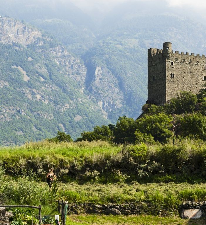 Il castello di Ussel dominerà la nuova pista di motocross di Chatillon