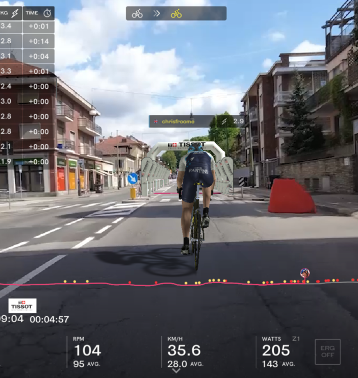 CICLISMO: GIRO D'ITALIA VIRTUAL ENEL 2022 HOSTED BY BKOOL  A COGNE