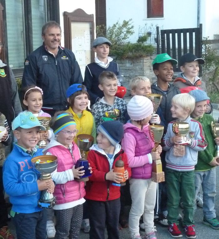 I piccoli premiati alla manifestazione