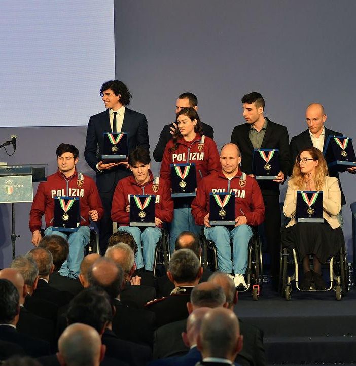 A destra nella foto il presidente Rudy Picchiottino con Andrea Arnaldi