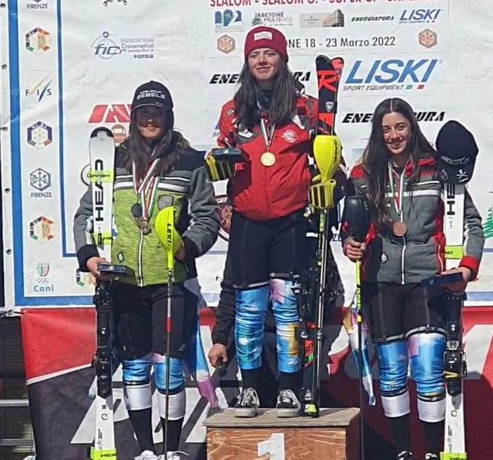 L'oro di Giorgia Collomb