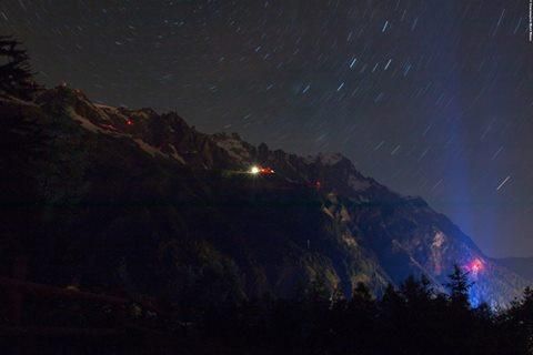 Trail:  Courmayeur Mont Blanc Sky Race sotto le stelle; la gara notturna