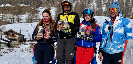 Sci alpino: a Fosson e Pedoja Maso il Gigante Cuccioli 2 di Courmayeur