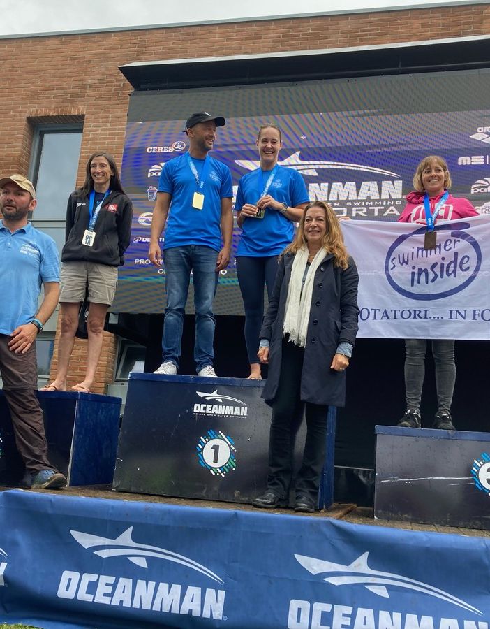 Nuoto: Marie Claire Deanoz conquista il podio alla Oceanman del Lago d’Orta e vola alla finale di Dubai