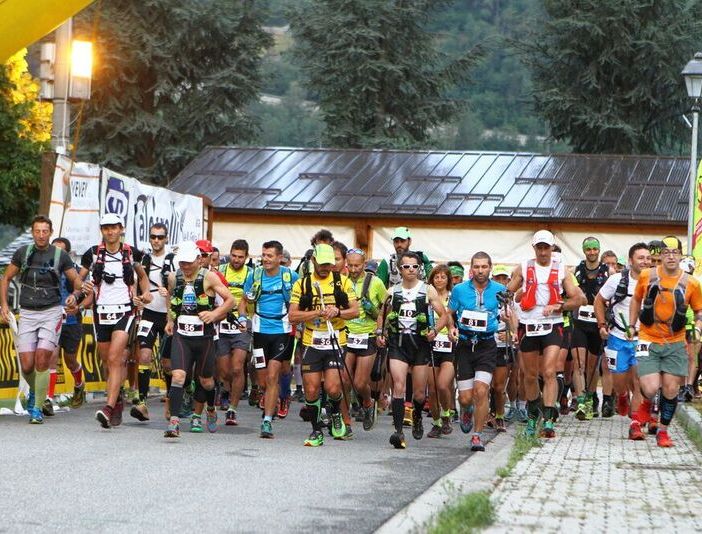 Partenza di una gara del Défi Vertical