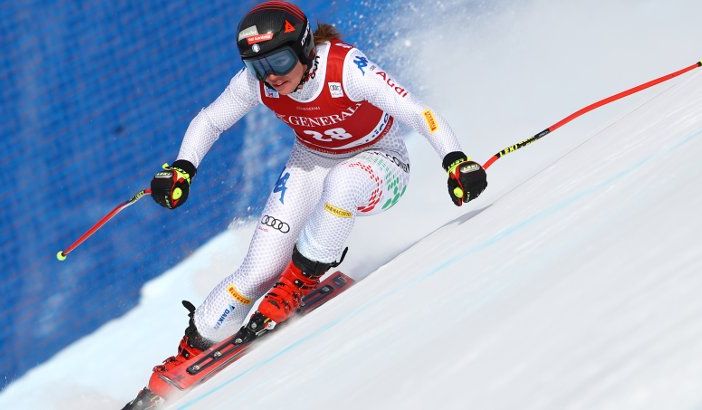Nadia Delago in azione