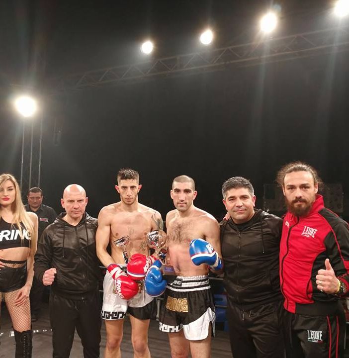 Foto di gruppo per d'Isanto e lo sfidante sconfitto