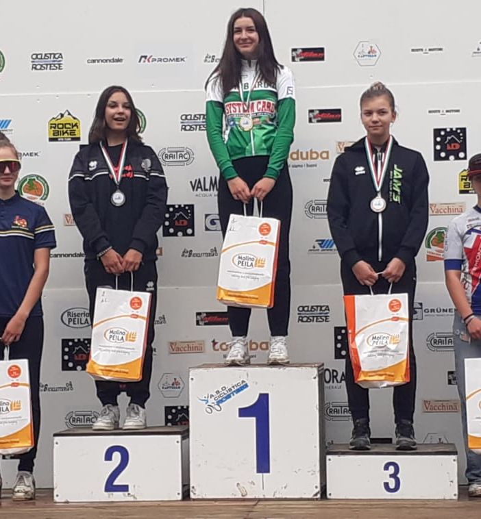 Ciclismo: Elisa Giangrasso e Raphael Tremblan brillano a Front
