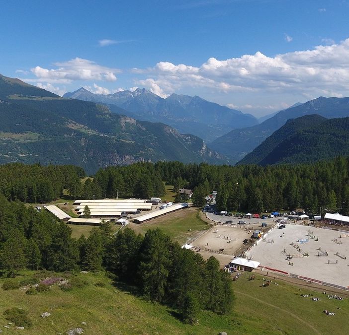 Il campo di Plan Torgnon