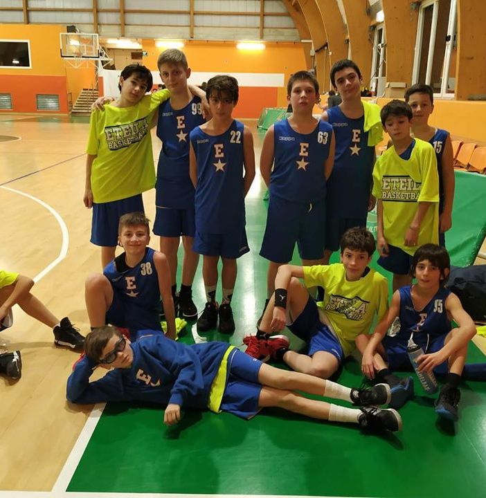 Basket: Esordienti; il Venaria passeggia sull'Eteila